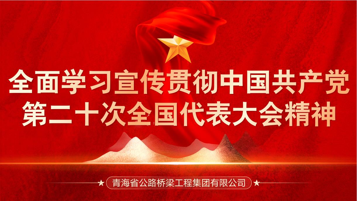 全面學(xué)習宣傳貫徹黨的二十大精神